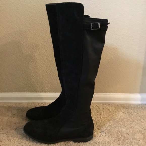 black knee high ugg boots